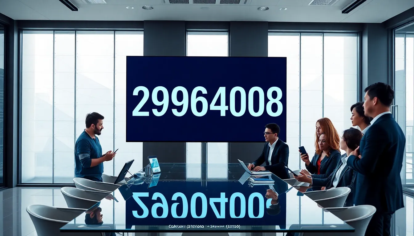 modern office displaying technology and data systems collaboration.